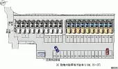 ★手数料０円★米沢市相生町　月極駐車場（LP）